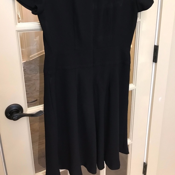 Brooks Brothers Black Dress with Skater Skirt - Picture 2 of 4